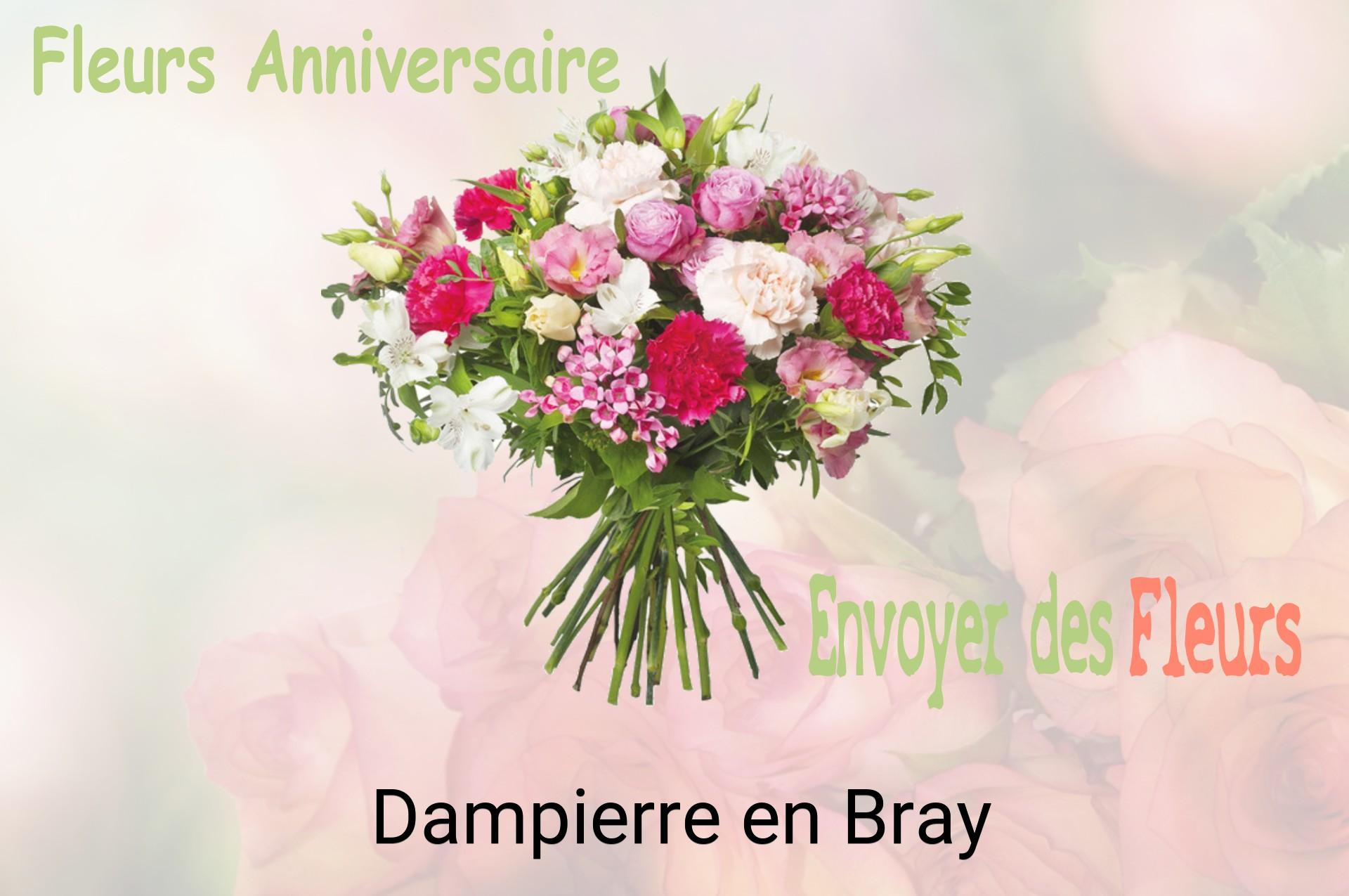 Bouquet de fleurs d’anniversaire livré à Dampierre-en-Bray