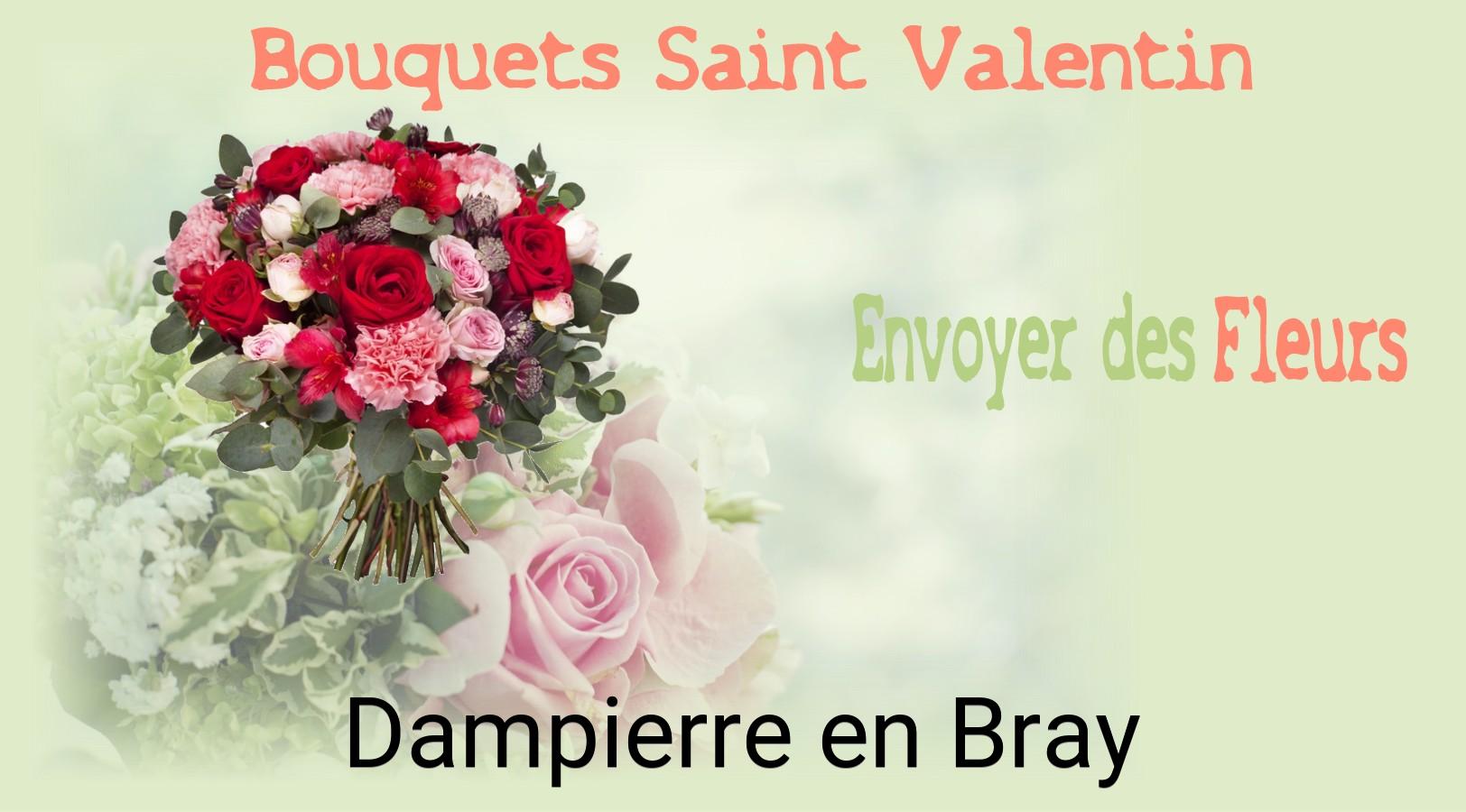 Roses de Saint-Valentin livrées à Dampierre-en-Bray